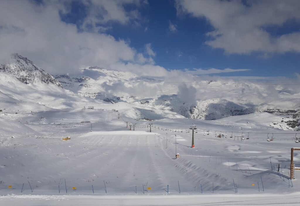Day Trip to the Andes Mountains, west of Santiago.