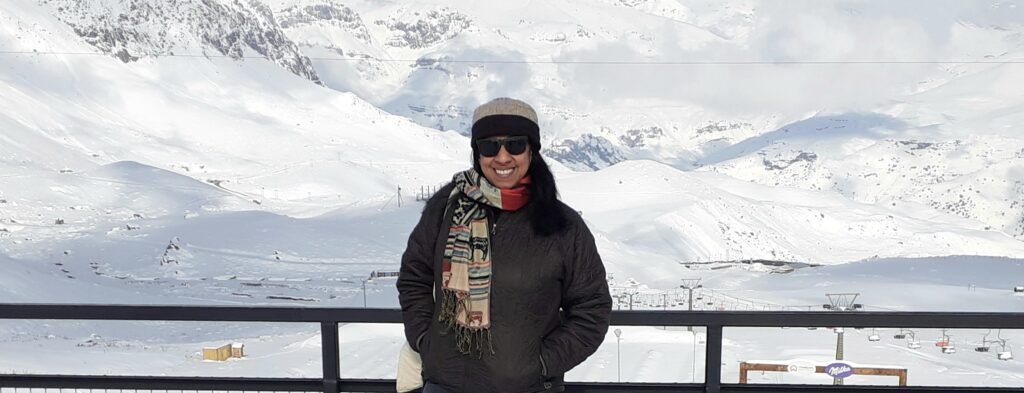 Day Trip to the Andes Mountains, west of Santiago.